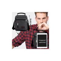 Bolso bandolera de Lona para hombre Bolsa Cruzada de viaje de gran capacidad Bolso casual con múltiples bolsos para trabajo compresas - details 3