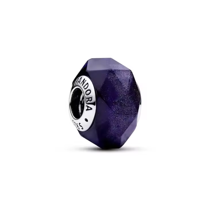 Charm Pandora 792984C00 - Plata de Ley Cristal de Murano Azul Facetado - Joyería Mujer - 1