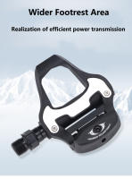 Pedales De Bicicleta De Carretera RACEWORK Self-locking Ciclismo Con Placa De Bloqueo Para Sistema LOOK KEO Material De Nylon - details 3