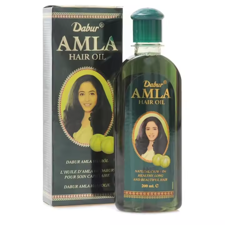 Dabur Amla Aceite Capilar 200ml – Hair Oil Hidratación Cabello Seco Cuidado Capilar Amla Oil - 1