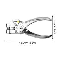 Kit De Herramientas De Perforación Profesional Para Ojos Y Ganchos De 100 Piezas Para Cuero Telas Cinturones Zapatillas De Tela Y Cuero Herramienta Metálica Para Perforación - details 5