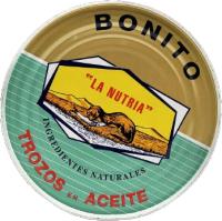 Bonito, trozos en aceite. Marca "La Nutria" Ingredientes naturales 1000 g. - details 0