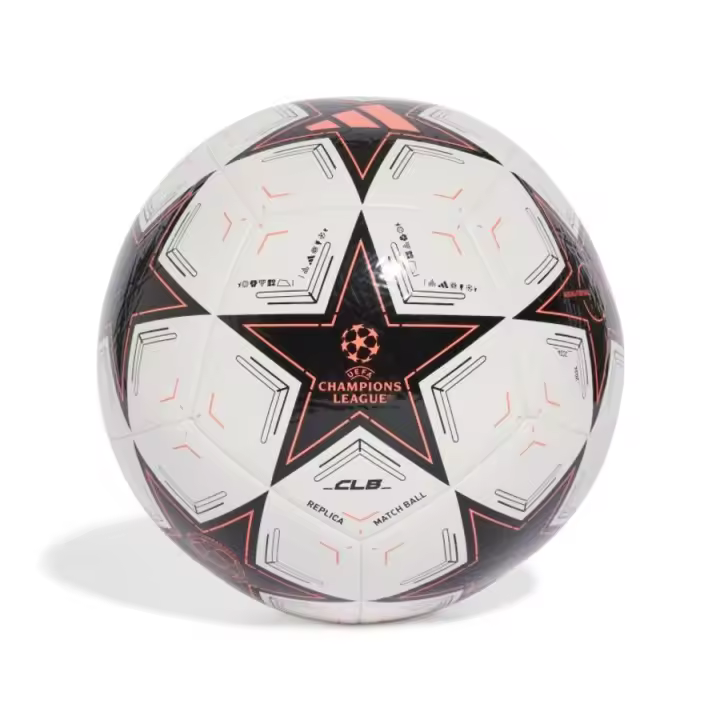 Football adidas Champions League UCL Club IX4063 balón de fútbol oficial de la UEFA Champions League en versión Club. Fabricado con materiales resistentes y una superficie texturizada que mejora el agarre y el control del balón. - 1