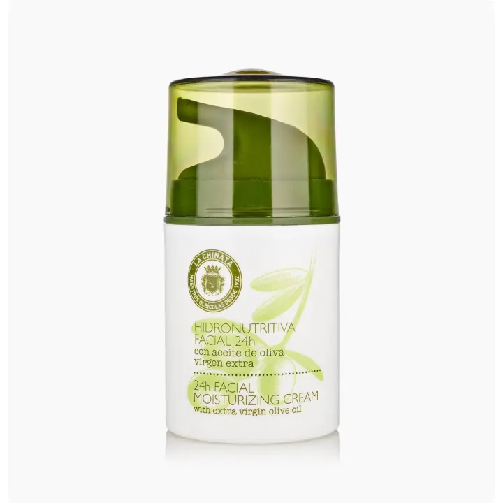 La Chinata Crema Hidratante Facial 24H con Aceite de Oliva 50 M. - 1