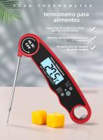 Termómetro Digital Cocina with Alarma, Pantalla Grande y Lectura Instantánea,Ideal para Hornear, Cerveza y Leche,Incluye Abrebotellas - details 0