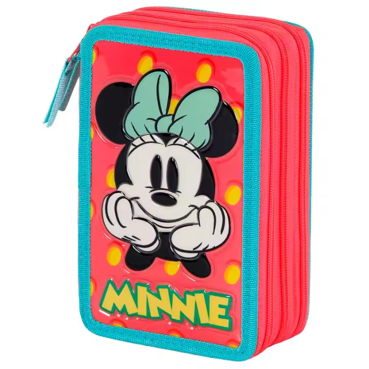 Plumier Stitch Triple  Producto Oficial Producto Escolar Para Niños y Niñas - 1