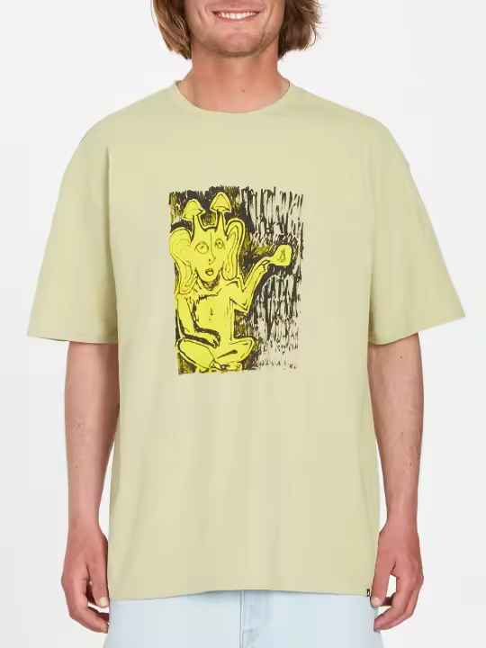 Camiseta Volcom Balister Verde - Hombre - 1