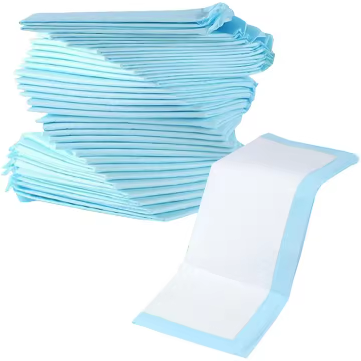 Lot de 100 tapis à langer jetables en tissu non tissé étanche pour bébés, adultes et animaux domestiques, pour tables, lits ou sols 32 x 45 cm - 1