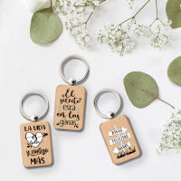 RegaloVip.es - Pack1 a 50 Llavero frases , llavero original, regalos personalizados, regalos para bautizo, bodas y comuniones, regalos únicos, artesanal, diseños exclusivos, arte en madera, llaves, accesorios originales. - details 2