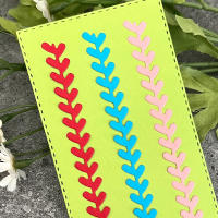 Plantas Y Trigo Metal Cutting Dies Para Scrapbooking Y Manualidades Plantillas De Hierro Para Cortado Y Embossing En Papel Y Cartón - details 22