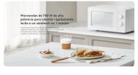 Official | Xiaomi Microwave Oven, Control clásico con dos botones, Microondas de calentamiento rápido de 700 W, Calor envolvente de 360°, 5 niveles de ajuste de temperatura, Función de descongelación sin perder frescura, Ajuste de 35 minutos - details 3