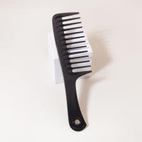 Peine Desenredante Profesional Para Cabello Y Pelucas Con Mango Especial Para Pelucas Reales Uso En Peluquería Y Viajes - details 5