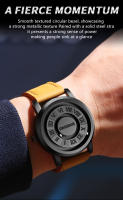 Reloj De Cuarzo Para Hombre BINBOND Lujo Superior Resistente Al Agua Con Correa De Cuero Alta Calidad Reloj De Pulsera Creativo Para Negocios Y Casual - details 5