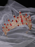 Diadema De Corona Para Boda Accesorio De Vestido De Novia Super Faeirya Accesorios De Pelo Para Cumpleaños Diadema De Moda Para Mujer - details 7