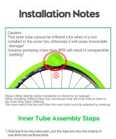 Tubo Interno De Bicicleta Ultraligero Para Montaña MTB 26 27.5 29 Pulgadas Material TPU Válvula Francesa De Metal Antioxidante CYCLAMI - details 9