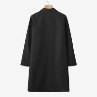 ZANZEA Chaqueta De Verano Para Mujer Estilo Oficina Lapela Cuello Largo Manga Larga Abrigo Elegante Solido Ajustado Exterior - details 13
