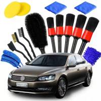 Set De 14 Brochas Para Detalles De Ventanas De Coche Limpieza De Espacios Estrechos Material PP Herramienta De Limpieza Para Vehículos - details 1