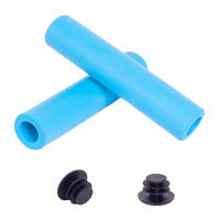Par De Cubiertas Para Manillar De Bicicleta MTB De Espuma Suave De Silicona Resistentes Al Desgaste Y Absorción De Choques Para Ciclismo - details 5