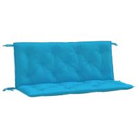 vidaXL Cojines banco jardín 2 uds tela Oxford 120x50x7 cm Color Antracita,  Gris,  Crema y mas Cojín Decorativo de Asiento Cojines de muebles de salon - details 5