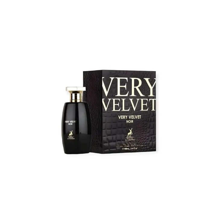 VERY VELVET NOIR MAISON ALHAMBRA EDP PERFUME ARABE ESPAÑA STOCK - 1