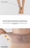 Pantalones De Una Pieza Calientes Y Gruesas Con Corrección De Forma Y Elevación De Glúteos Pantimedias De Flores Para Mujer - details 16