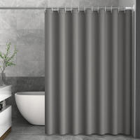Gruesa impermeable de color sólido, Cortina de Puerta, Cortina de partición de baño, Cortina de Ducha de baño, Cortina de Ducha de dormitorio,Para Duchas y Baños. - details 1