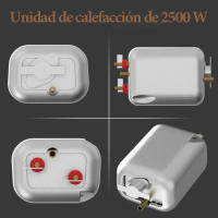 Limpiador a vapor de 2500 W, 220 V, hidrolavadora de alta temperatura, aire acondicionado, cocina, hogar, coche - details 2