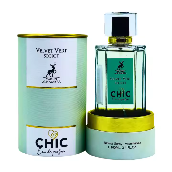 Chic Velvet Vert Secret by Maison Alhambra - 100ml Unisex - 1