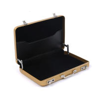 Nueva Caja De Almacenamiento De Aluminio Porta Tarjetas De Crédito Y Business ID Mini Maleta Caja De Monedas Organizador De Joyas Rectangular - details 6