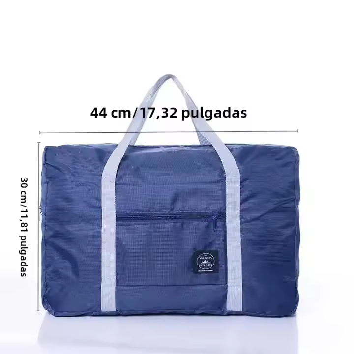 Bolsa De Viaje Multifuncional Plegable 1Pc Roja/Negra/Máscara Gran Capacidad Impermeable Para Almacenamiento De Equipaje - 1