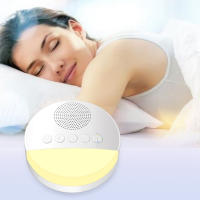 Máquina De Ruido Blanco Para Bebés Jugador De Sonido Para Sueño Con Luz Nocturna Y Timer Recargable Desactivación Por Tiempo USB - details 4