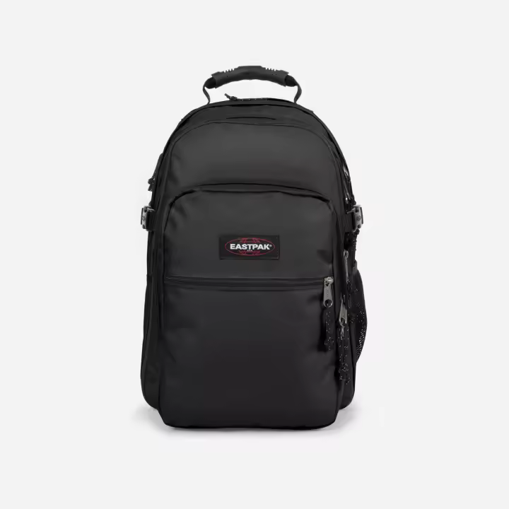 Eastpak Mochila Tutor Negra Extra Grande con Compartimentos y Funda para Portátiles - 1