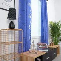Cortinas De Tulle Sombreadas Con Vinateras Para Decoración De Sala De Estar Y Cocina Modernas Cortinas De Voile Organza Transparentes Para Ventanas Estilo Europeo Y Americano - details 18
