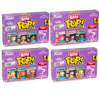 Funko Pack  16 Bitty Pop  ( 4 pack de  4 )  Bittys Funko  Pop  Disney Princesas Princess  Merida Brave Bella Ariel Pocahontas Moana Aurora Bella Durmiente Mulan Blancanieves  Funko Pop - details 0