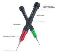 RELIFE RL-726 Destornillador De Precisión 3D Con Diseño Magnético Fuerte Para Reparación De Móviles Y Computadoras Herramienta De Desmontaje - details 9