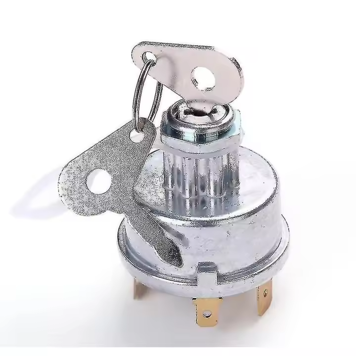 Lucas 35670 128sa Ignition Switch With Key For Universal Tractors/trailers, Made Of Quality Materials For Durable, Long-term Use. - 1