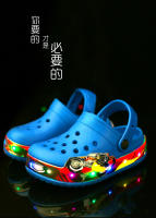 Zapatillas De Verano Para Niños Con Luz LED Sandalias De Playa Transpirables Para Boys Y Girls Zapatos De Moda Para Niños - details 5