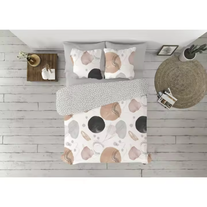 Funda Nórdica Pierre Cardin Edesia Gris 144 Hilos 220 x 230 cm - 1