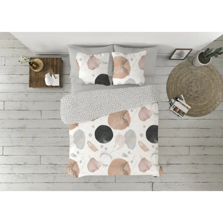 Funda Nórdica Pierre Cardin Edesia Gris 144 Hilos 220 x 230 cm - 1
