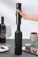 Abrevidor De Botellas De Vino Eléctrico Automático Recargable Con Base De Carga Herramientas De Cocina Eco-amigable Acero Inoxidable - details 5