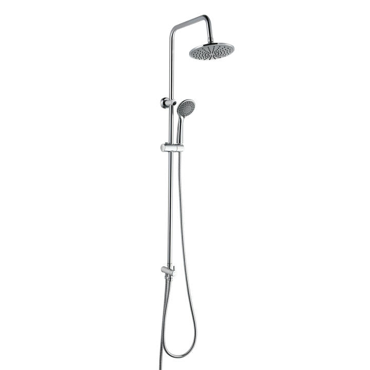 K2O Columna de Ducha sin Grifo K2O Chillout Cascade 96,5cm de Acero Inoxidable con Rociador y Ducha de Mano con 3 Posici