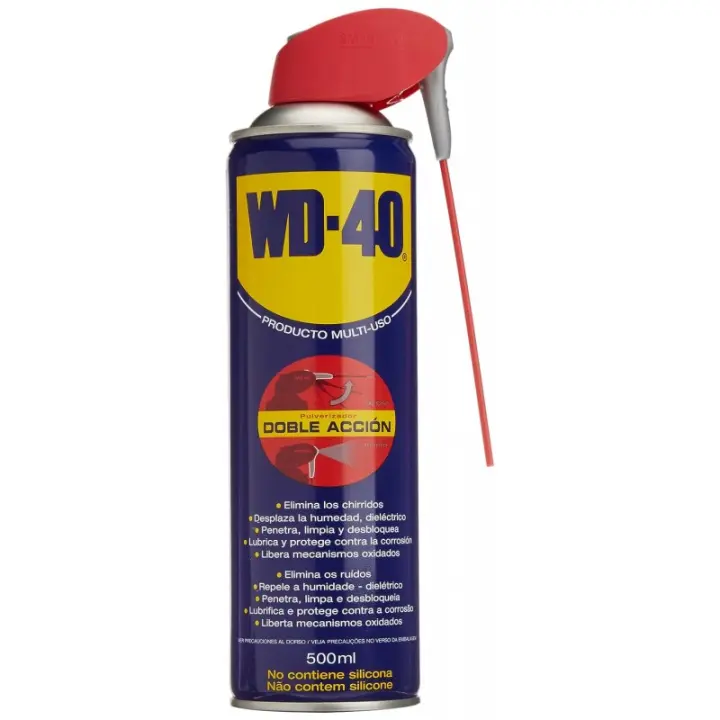 WD 40 WD-40 Multiuso 500ml - Desplaza Humedad, Lubrica y Protege - 1