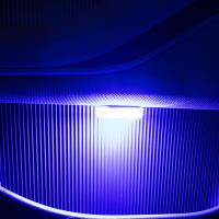 Luz LED Multicolor Para Coche Sin Cable Lámpara De Techo Sensor Mini USB Recargable Accesorios Interiores Para Automóvil - details 10