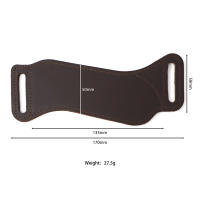 Funda De Cuchillo De Cuero Para Cinturón Holster De Knives Funda De Bolsillo Para Cuchillo Plegable EDC Portador De Cuchillo De Cuero - details 2