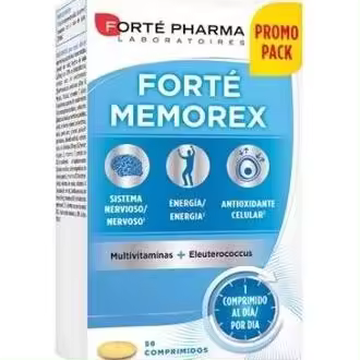 Forté Memorex Multivitaminas + Eleuterococcus 56 Comprimidos - 1