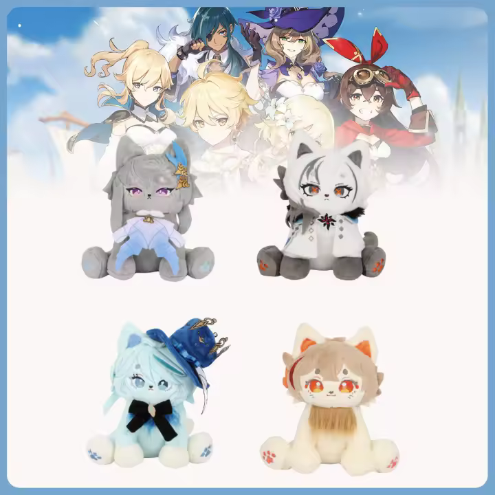 Muñeco De Peluche De Juego Popular Genshin Impact Figura De Catópata Suave Relleno De Algodón PP Regalos Para Niños Y Coleccionistas - 1