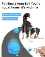 Nueva Bola De Juguete Eléctrico Para Mascotas Inteligente Recargable Remota Antidestructiva Para Perros Juguetes Electrónicos Para Animales - details 0