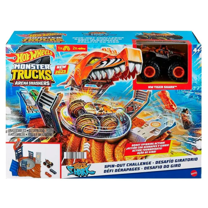 Mattel Hot Wheels Surtido Arena World - Coche Todoterreno Resistente a Dunas y Acrobacias - 1