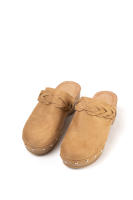 Paloma Wang Sandalias zueco mujer con tacón bajo y plataforma con detalle de tachas - details 14