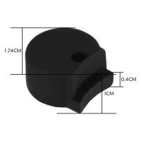 Cubierta De Goma Para Dedo De Clarinete Y Saxofón Accesorios Musicales De Muelle Resistente Funda Para Instrumentos De Viento Negro - details 5